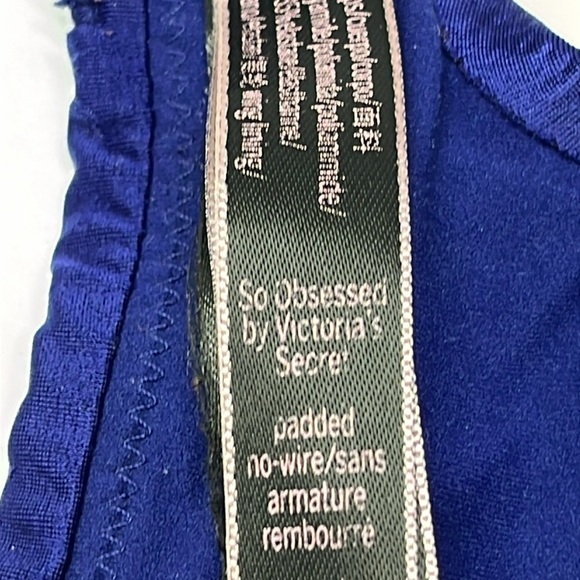 Victoria’s Secret so obsessed padded no wire bra 36D Royal Purple - Picture 6 of 11